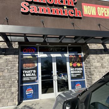 Smokin' Sammich - Best place. I give it 5 stars - Smokehouse Near Me - Las Vegas, Nevada Smokin' Sammich - Best place. I give it 5 stars - Smokehouse Near Me - Las Vegas, Nevada