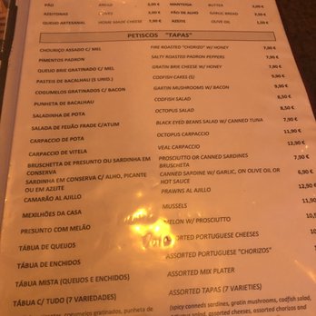 Lisboa Cheia de Graça - Menu - Portuguese Near Me - Lisbon, 11