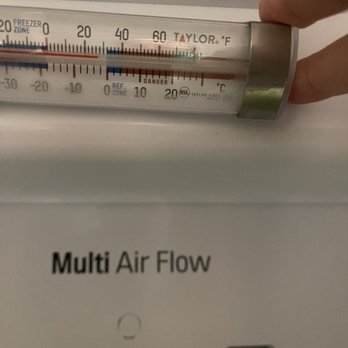 Big Sandy Superstore - Temp set at 46 degrees. Internal temp less than 40 degrees. Frozen food, milk all going from frozen to thawed when I unplug toss out. - Furniture Stores Near Me - Dublin, Ohio Big Sandy Superstore - Temp set at 46 degrees. Internal temp less than 40 degrees. Frozen food, milk all going from frozen to thawed when I unplug toss out. - Furniture Stores Near Me - Dublin, Ohio