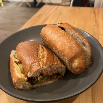 Short Grain - Pork Belly Banh Mi - Coffee & Tea Near Me - Jersey City, New Jersey Short Grain - Pork Belly Banh Mi - Coffee & Tea Near Me - Jersey City, New Jersey