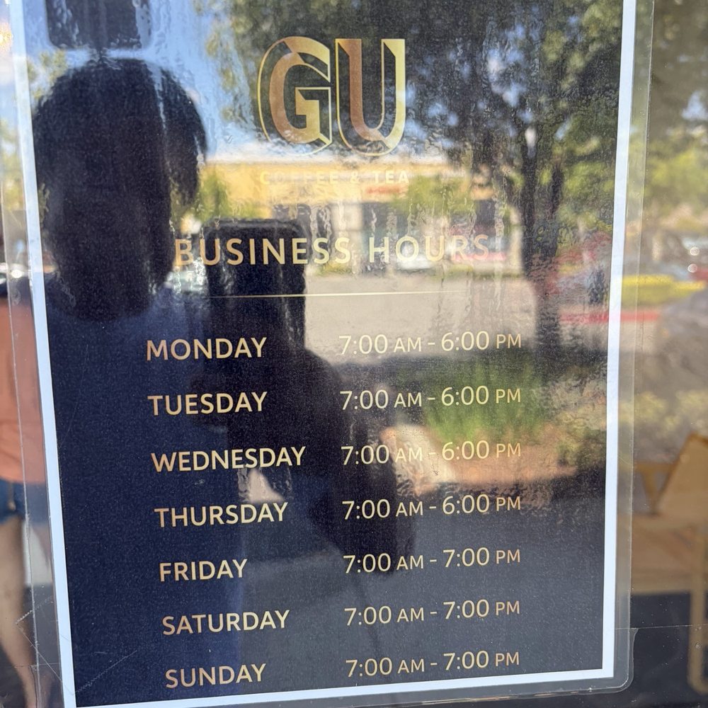 Gu Coffee & Tea - Coffee & Tea Near Me - Roseville, California