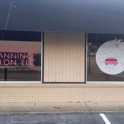 SunKissed Tanning Salon - the front of the building.