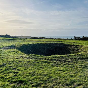 Pointe du Hoc - 3/12/26 Bomb crater - Landmarks & Historical Buildings Near Me