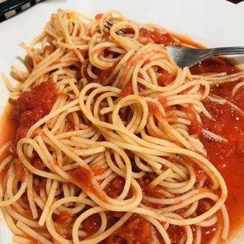 Fresh Meadows Pizzeria & Restaurant - Side of spaghetti after I took several bites - Pizza Near Me - Fresh Meadows, New York Fresh Meadows Pizzeria & Restaurant - Side of spaghetti after I took several bites - Pizza Near Me - Fresh Meadows, New York