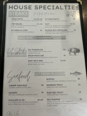 Menu photo 1 Nelson's Dallas, TX