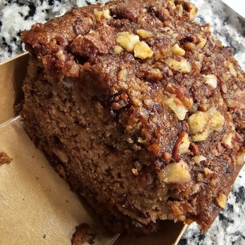 K’s Banana Bread - Maple Cinnamon Glazed Pecan Banana Bread (1/2 loaf) - Desserts Near Me K’s Banana Bread - Maple Cinnamon Glazed Pecan Banana Bread (1/2 loaf) - Desserts Near Me