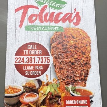 Toluca's Restaurant - Restaurant Menu - Mexican Near Me - Waukegan, Illinois Toluca's Restaurant - Restaurant Menu - Mexican Near Me - Waukegan, Illinois