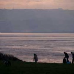 Wirral Country Park Centre - View over Dee Estuary to Wales