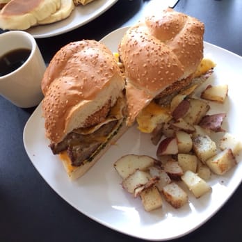 Craig's Cafe - The Rise N Shiner, with home fries. - Breakfast & Brunch Near Me - Quincy, Massachusetts Craig's Cafe - The Rise N Shiner, with home fries. - Breakfast & Brunch Near Me - Quincy, Massachusetts