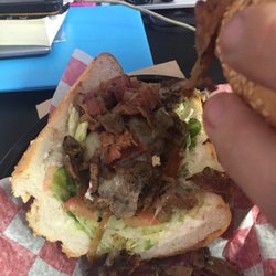 Hoagies on Main - California bacon mushroom cheeseburger hoagie