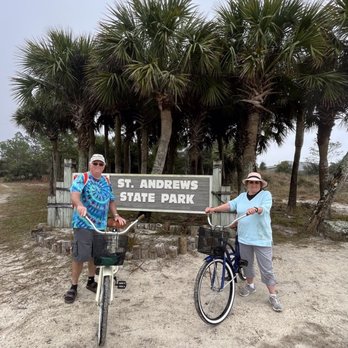 Bike PCB - Entering the park - Bike Rentals Near Me - Panama City Beach, Florida Bike PCB - Entering the park - Bike Rentals Near Me - Panama City Beach, Florida