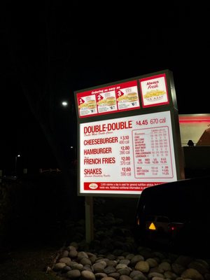 Menu photo 2 In-N-Out Burger Atascadero, CA