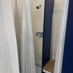 Hallowell Pool - Private shower stalls. Recently remodeled.