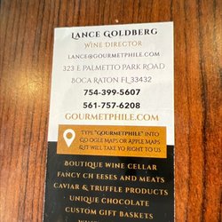 Gourmetphile - They moved to this new address on Palmetto