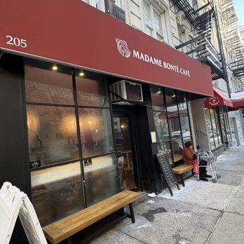 Madame Bonte Cafe - Exterior - Breakfast & Brunch Near Me - New York, New York Madame Bonte Cafe - Exterior - Breakfast & Brunch Near Me - New York, New York