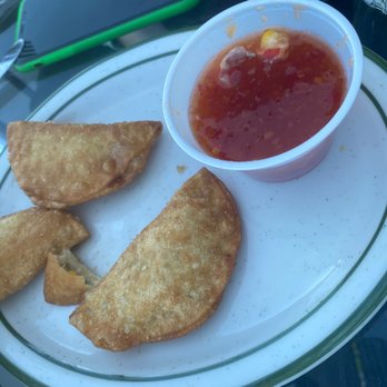 Coyote Moon Grille - Duck bacon wontons - American Near Me - St Cloud, Minnesota