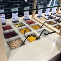 Crave Frozen Yogurt - Toppings station