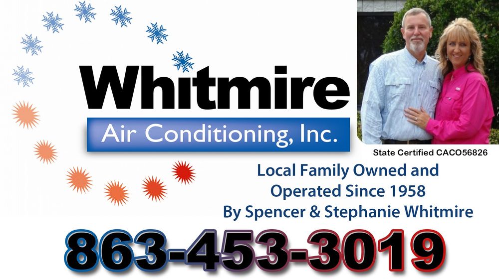 WHITMIRE AIR CONDITIONING Updated September 2024 500 S Lake Ave, Avon Park, Florida
