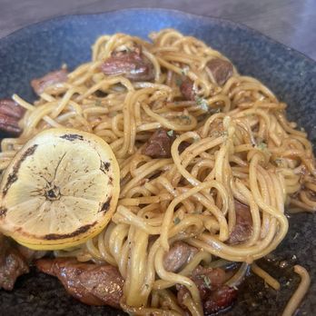 Izakaya Ichie - Garlic Galbi Chop Steak Noodle - Sushi Bars Near Me - Buena Park, California