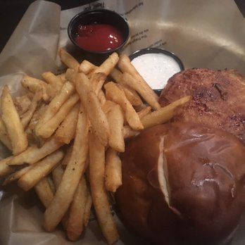 The Freight House - Chicken & Blue Cheese Burger - American Near Me - Stillwater, Minnesota The Freight House - Chicken & Blue Cheese Burger - American Near Me - Stillwater, Minnesota
