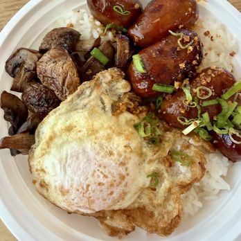 Take Ur Seat - Longanisa Rice Bowl to go - subbed for mushroom - Breakfast & Brunch Near Me - Chino Hills, California Take Ur Seat - Longanisa Rice Bowl to go - subbed for mushroom - Breakfast & Brunch Near Me - Chino Hills, California