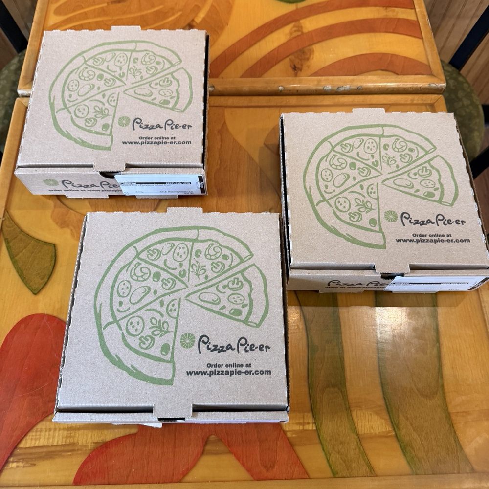 Pizza Pie-er - Three personal pies - Pizza Near Me - Providence, Rhode Island