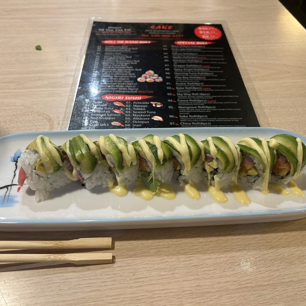 Sake - Avatar roll - Japanese Near Me - Chico, California