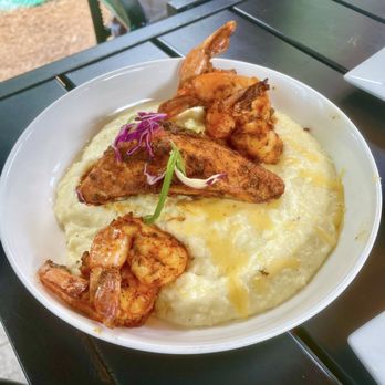 The District SPR - Salmon and Shrimp and Grits - Wine Bars Near Me - Jacksonville, Florida The District SPR - Salmon and Shrimp and Grits - Wine Bars Near Me - Jacksonville, Florida