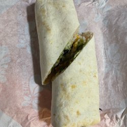 Baja chicken wrap