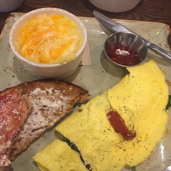 First Watch - Market veg omelette with cheese grits - Breakfast & Brunch Near Me - Wesley Chapel, Florida