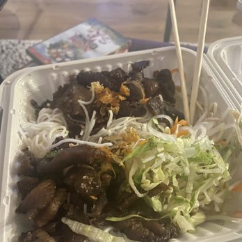 Pho Song Vietnamese Cuisine - My lemongrass pork vermicelli take out was not lemongrass at all, more like candy pork. Not my recommend. - Vietnamese Near Me - Maple Ridge, British Columbia