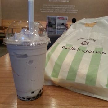Tous Les Jours - Taro bubble tea smoothie - Bakeries Near Me - Centreville, Virginia Tous Les Jours - Taro bubble tea smoothie - Bakeries Near Me - Centreville, Virginia