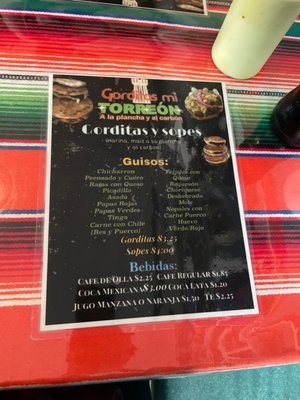 Menu photo 4 Gorditas Mi Torreon San Antonio, TX Menu photo 4 Gorditas Mi Torreon San Antonio, TX