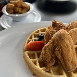Chicken and Waffles