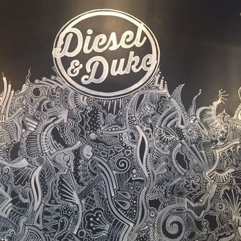 Diesel and Duke - Check out this artwork - Burgers Near Me - Montclair, New Jersey Diesel and Duke - Check out this artwork - Burgers Near Me - Montclair, New Jersey