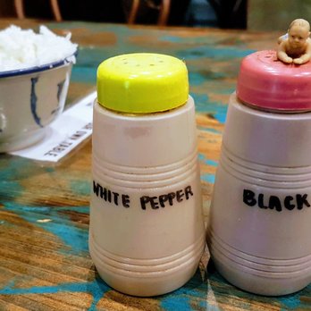Kopitiam - White Pepper & Black Pepper - Malaysian Near Me - New York, New York Kopitiam - White Pepper & Black Pepper - Malaysian Near Me - New York, New York