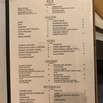 Benares - Menu - Indian Near Me - Wyckoff, New Jersey
