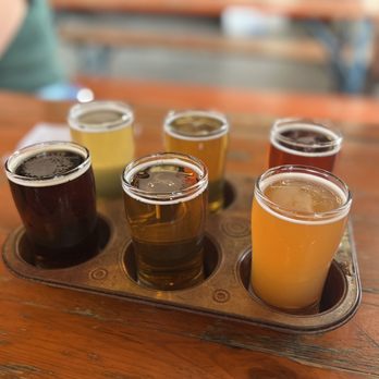 Truth or Consequences Brewing - Flight - Breweries Near Me - Truth or Consequences, New Mexico Truth or Consequences Brewing - Flight - Breweries Near Me - Truth or Consequences, New Mexico