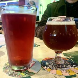 Hibiscus Apple Cider and Whiskey Barrel Ale