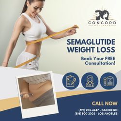 Concord Wellness - We now offer Semaglutide injections for weight loss. We screen our patients and take the appropriate labs to ensure a safe journey to weight