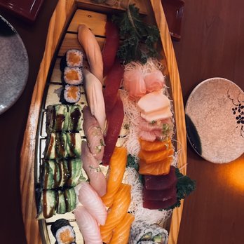 Fancy Sushi - The sushi boat - Japanese Near Me - Palm Coast, Florida