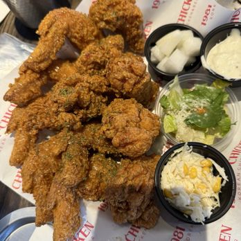 1981 K Chicken - Crispy spicy with honey glaze - Korean Near Me - Overland Park, Kansas