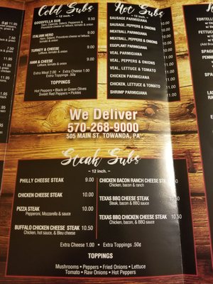 Menu photo 3 Vincent’s Pizza Towanda, PA Menu photo 3 Vincent’s Pizza Towanda, PA