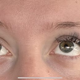 Uneven lash refill Uneven lash refill