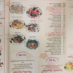 Bei Jing - Back side of menu