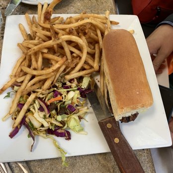 Walter's Restaurant - Tandoori Lamb Burger with regular fries and coleslaw - Breakfast & Brunch Near Me - Claremont, California Walter's Restaurant - Tandoori Lamb Burger with regular fries and coleslaw - Breakfast & Brunch Near Me - Claremont, California