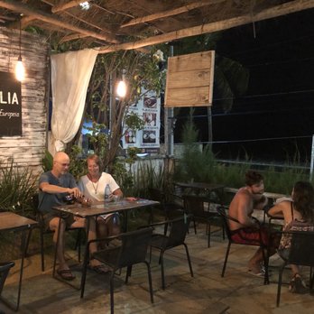 A Família - Outdoor seating with a view of the ocean front. - Mediterranean Near Me - Ponta Negra, RN A Família - Outdoor seating with a view of the ocean front. - Mediterranean Near Me - Ponta Negra, RN