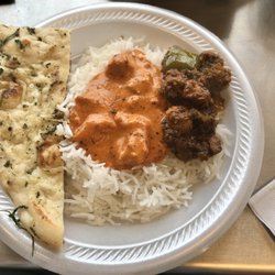 Kathi King - Butter chicken with rice
