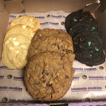 Insomnia Cookies - Middle is "speciality". Small, weak to each side. - Desserts Near Me - Tempe, Arizona