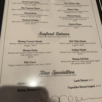 Cafe of India - Menu - Indian Near Me - Washington, DC, District of Columbia